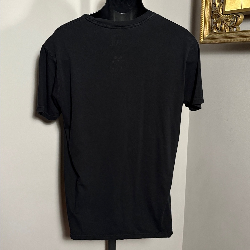 Unholy Grail Medium Skull Black T Shirt - Picture 2 of 4